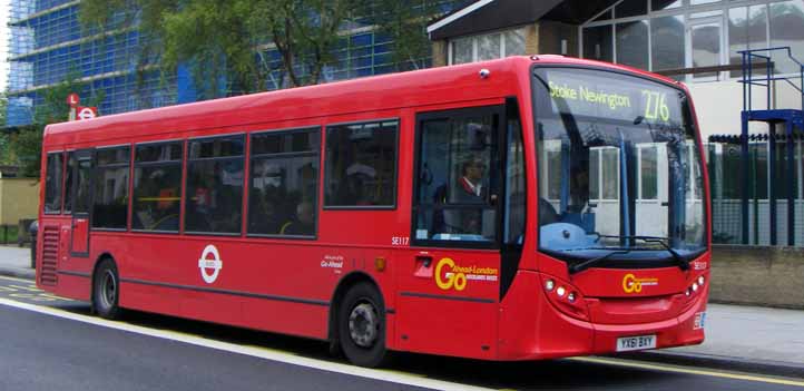 Go-Ahead London Docklands Alexander Dennis Enviro200 SE117